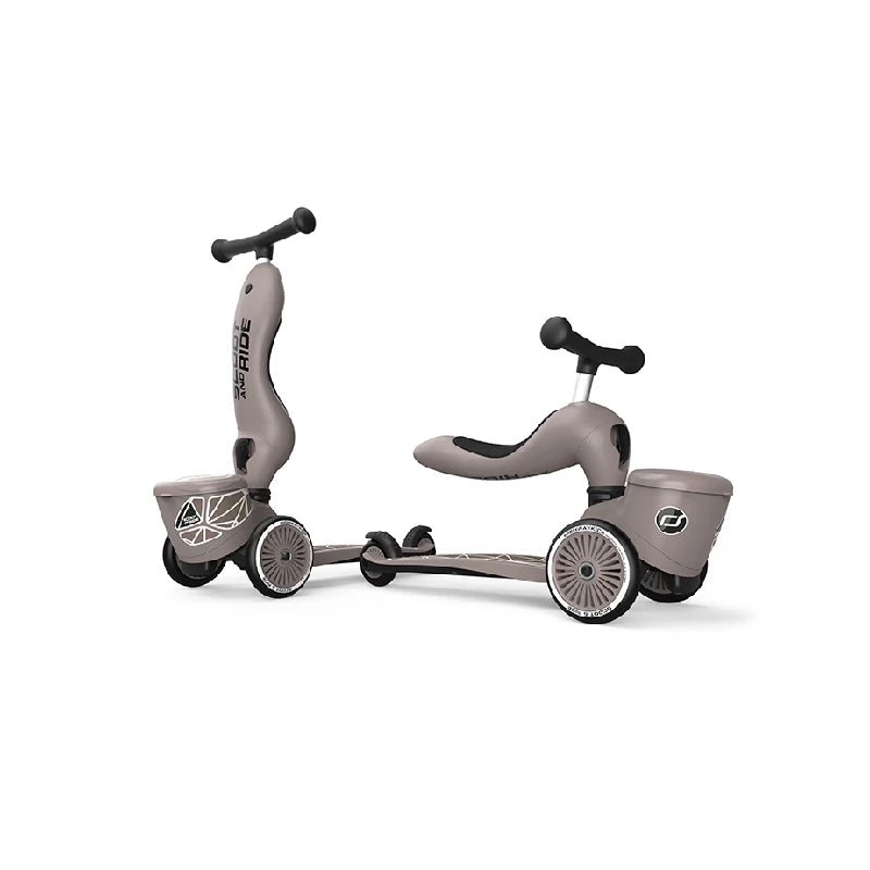 Scoot And Ride Highway Kick 1 Ls   Brown Lines fra Scoot & Ride