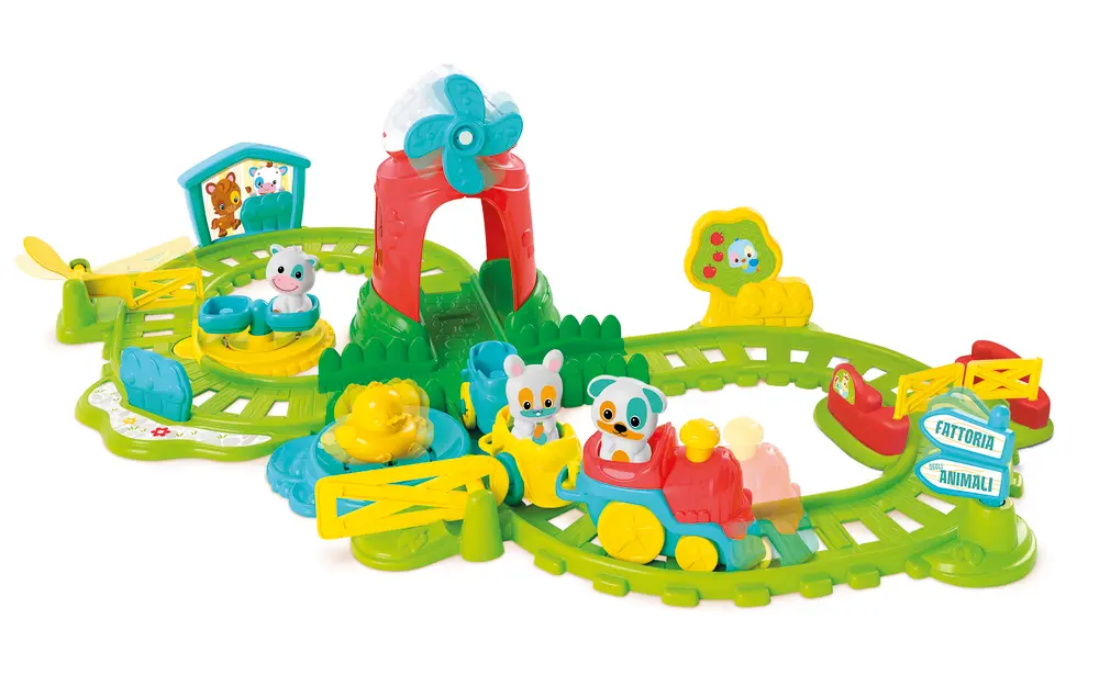 Gårdtoget fra Clementoni - Fantastisk Legesæt!