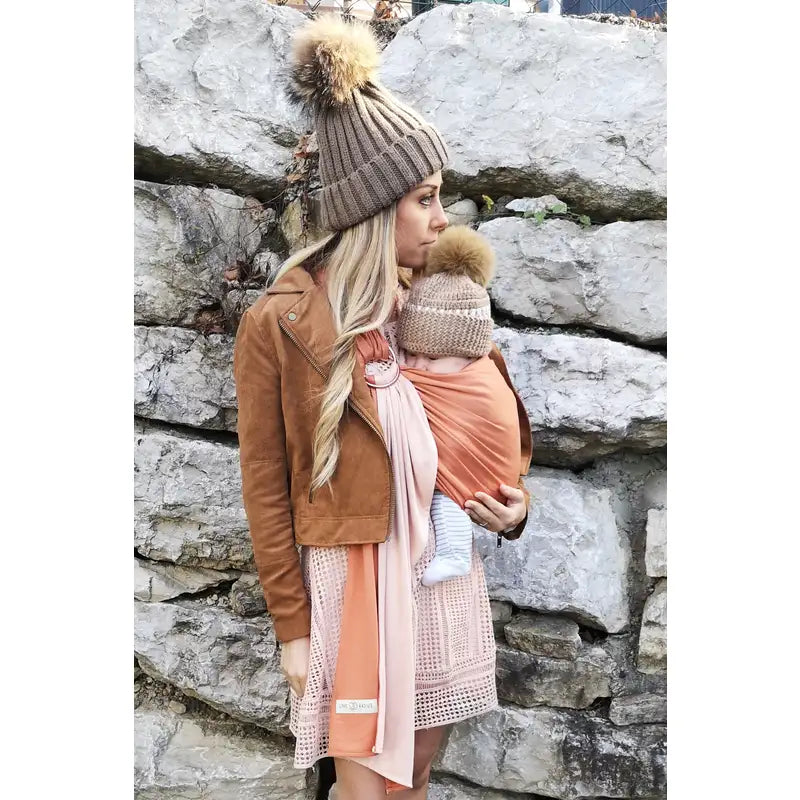 Ringslynge   Nude Caramel fra Love Radius