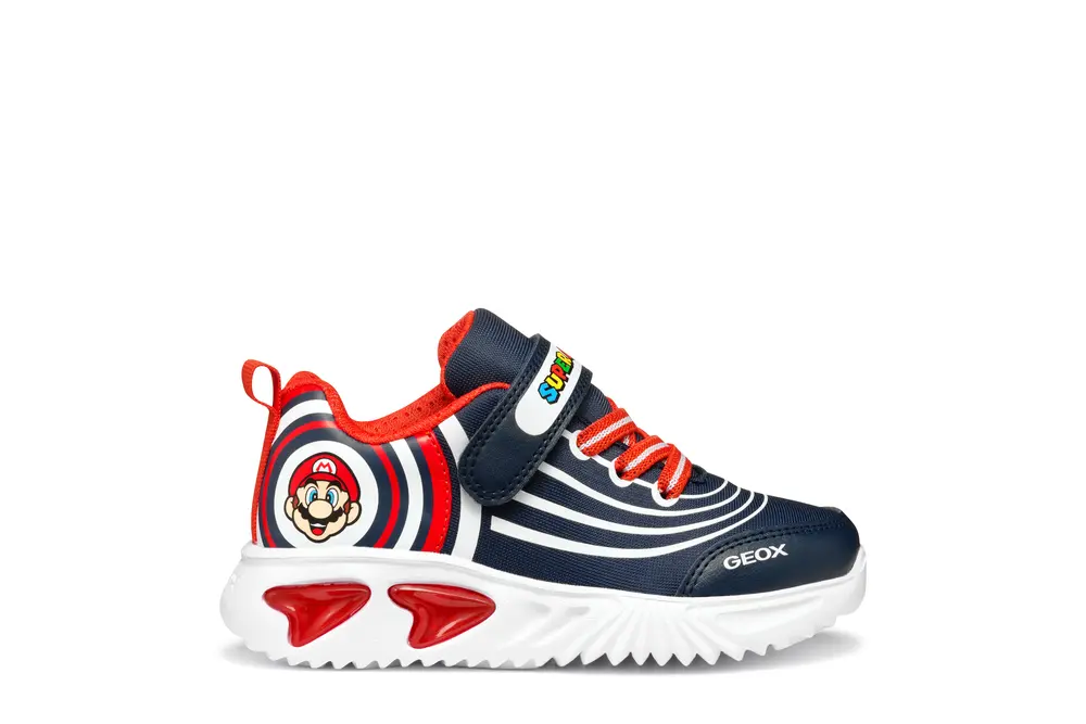 Geox Assister C0735 Sneakers med Lys - Fantastisk Tilbud!