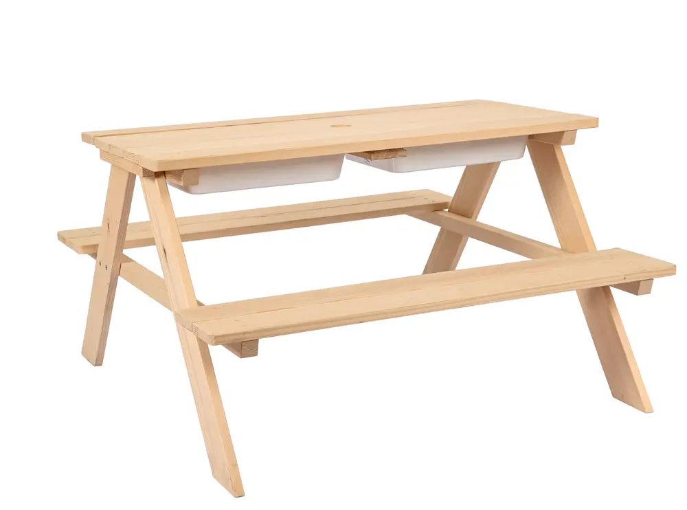 Picnicbænk med Opbevaring til Børn fra Kukka - Sjov Udeoplevelse