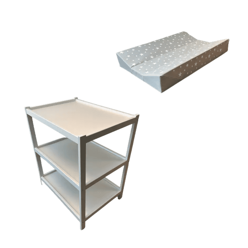 Basson Kimmi Puslebord Inkl. Puslehynde fra Basson Baby