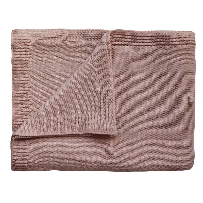 Babytæppe Dots Blush fra Mushie