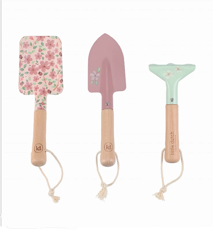 Haveredskaber 3 Stk Fairy Garden Fsc fra Little Dutch