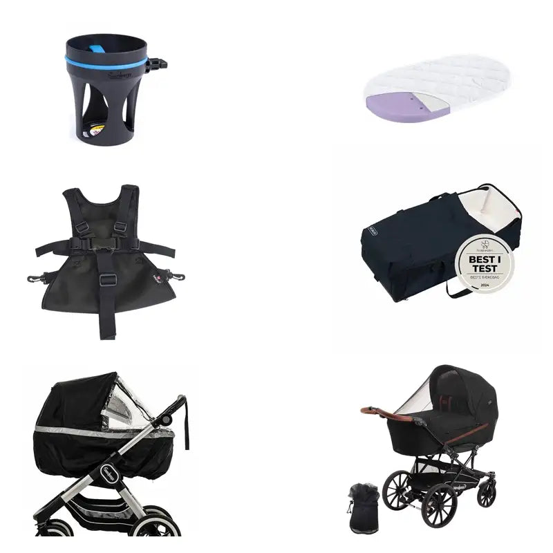 Lux Pakke Inkl. Carry Me Big Star Supreme Sort Cuddledream Kopholder Xl | Exclusive | Meadow Green | Sort fra Emmaljunga