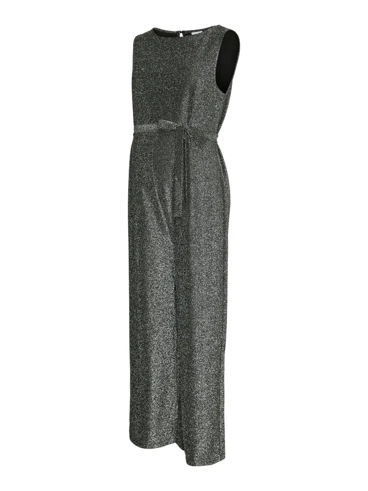 Glam Kortærmet Jrs Buksedragt   Black   S fra Mamalicious