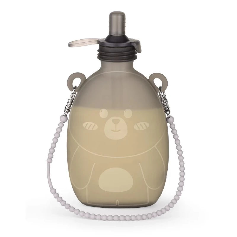 Happii Bear Smoothiepose M. Bærestrop 2 Stk (500ml) fra Haakaa