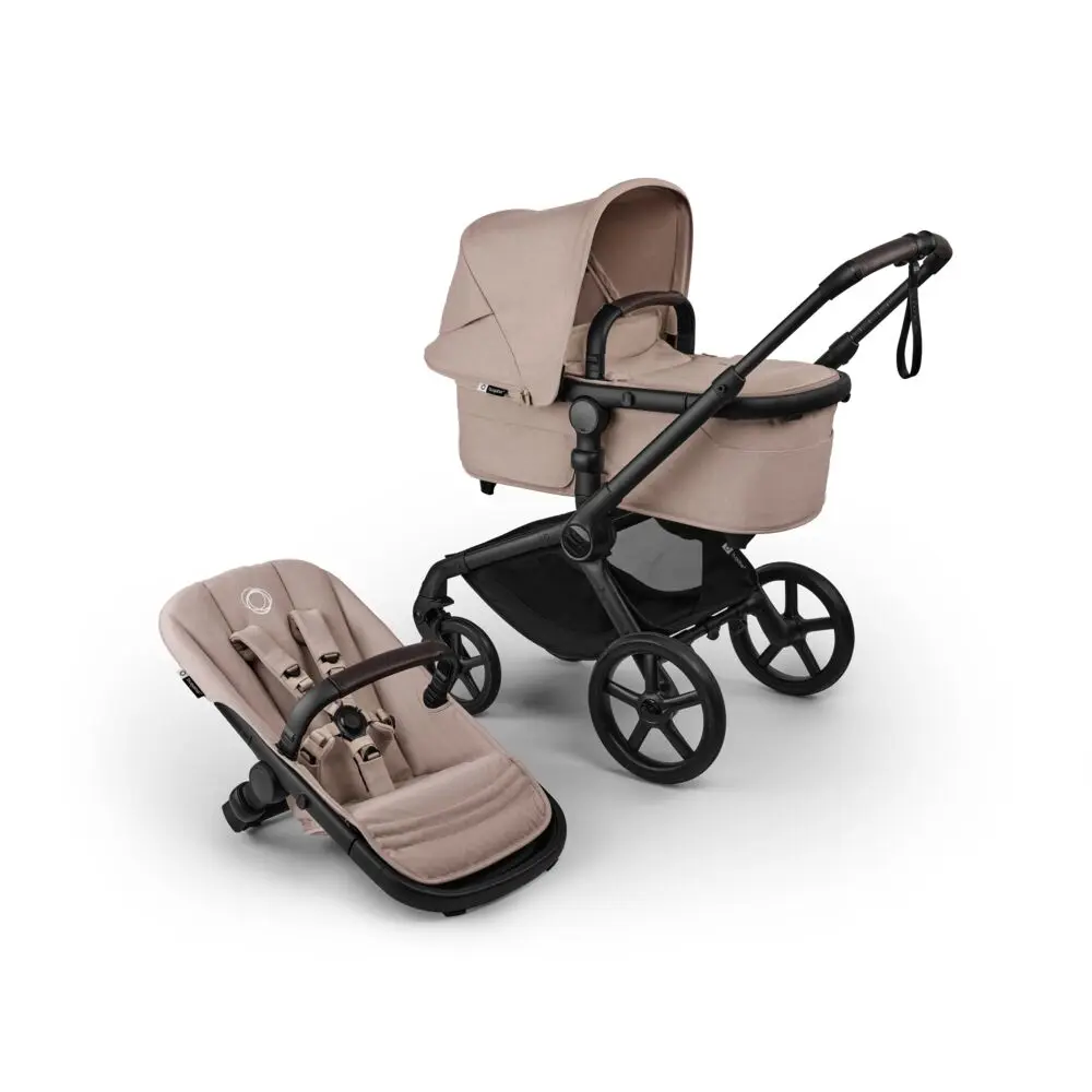 Fox 5 Renew Complete   Black Desert Taupe Melange fra Bugaboo