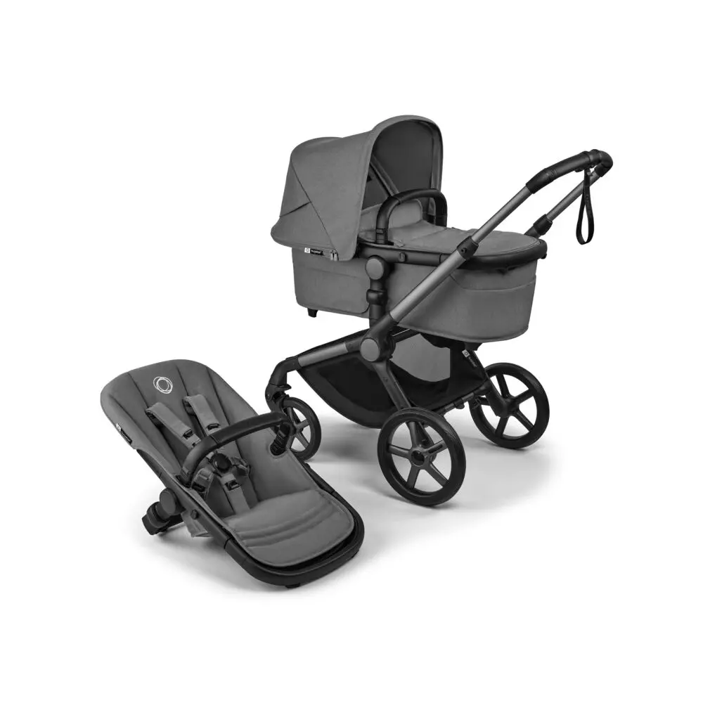 Bugaboo Fox 5 Renew Kombivogn i Graphite Moon Grey