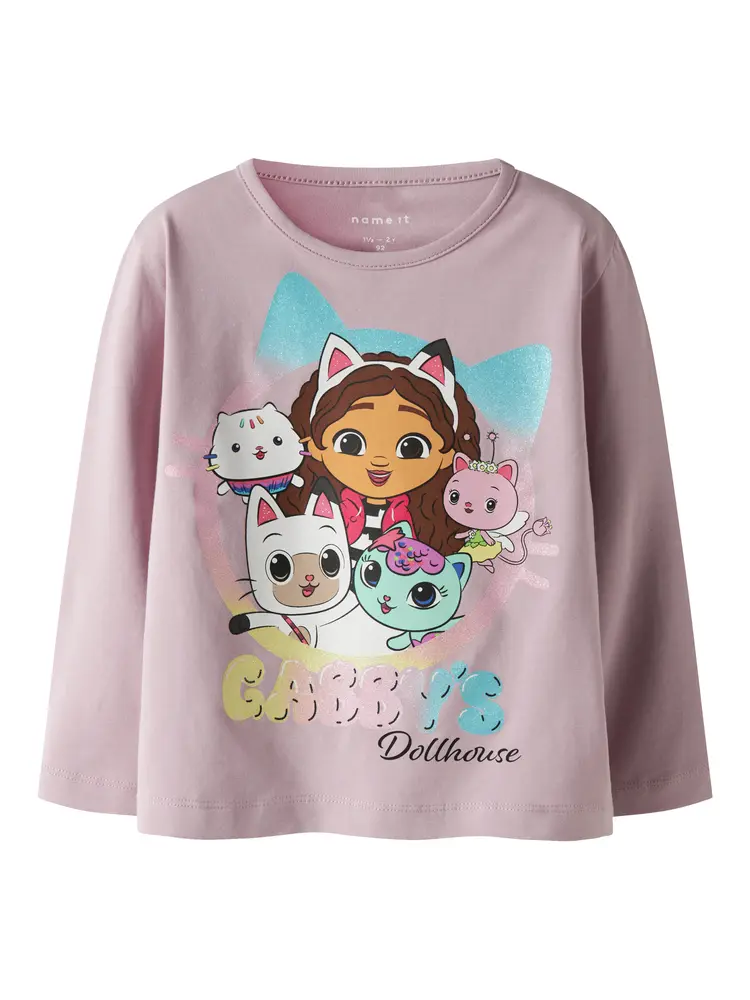 Nulla Gabby Bluse Keepsake Lilac 110 fra Name It