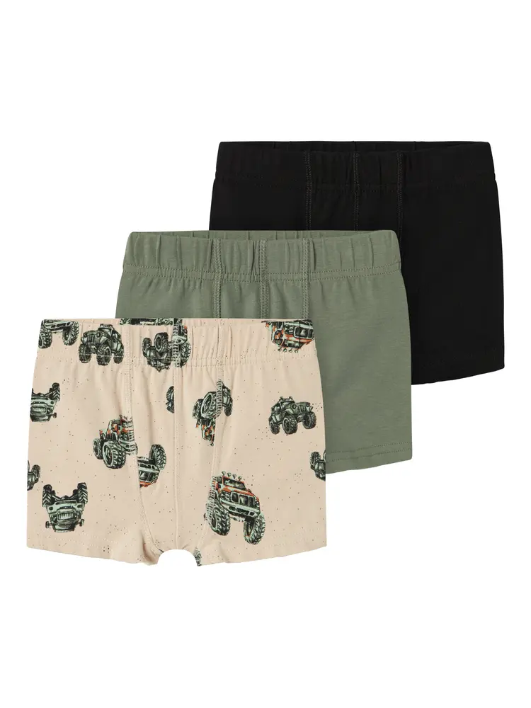 Boxershorts 3-pak med Monster Truck - Sjovt design!