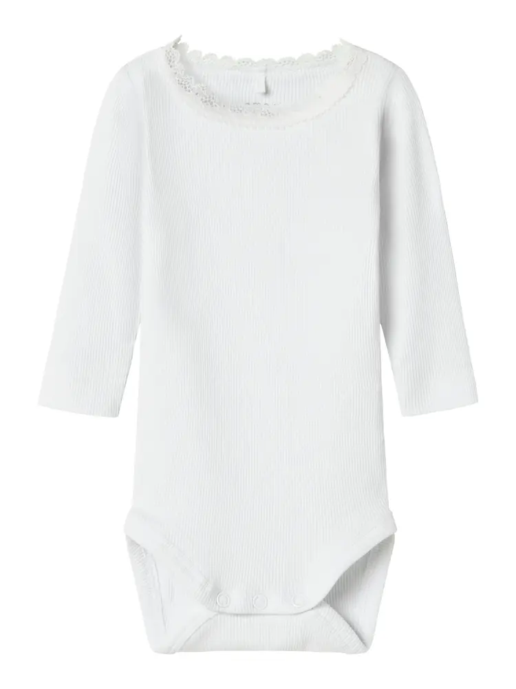 Kab Langærmet Body Bright White 62 fra Name It