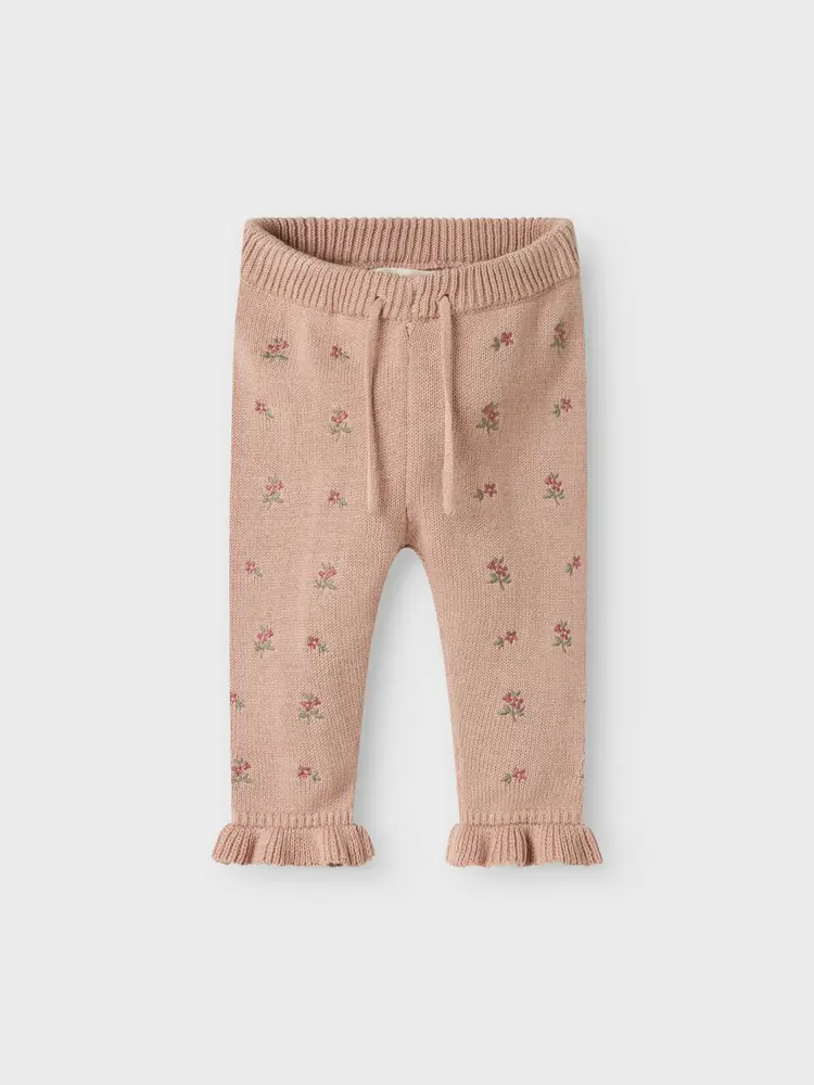 Emlen Strik Bukser i Økologisk Bomuld fra Lil' Atelier