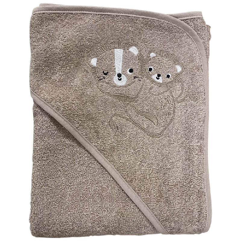 Badeslag Sand M  Mor & Barn Apl.str. 100x100 Cm. Oeko Tex fra Nørgaard Madsen