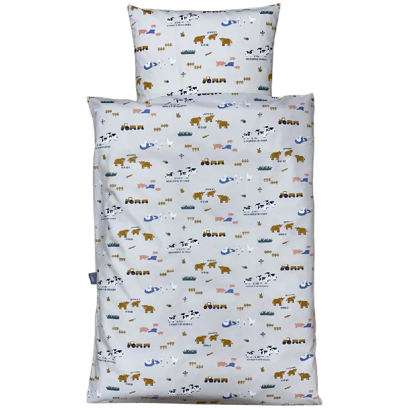 Baby Sengelinned   Dess. 1221 Natur Bondegård fra Nørgaard Madsen