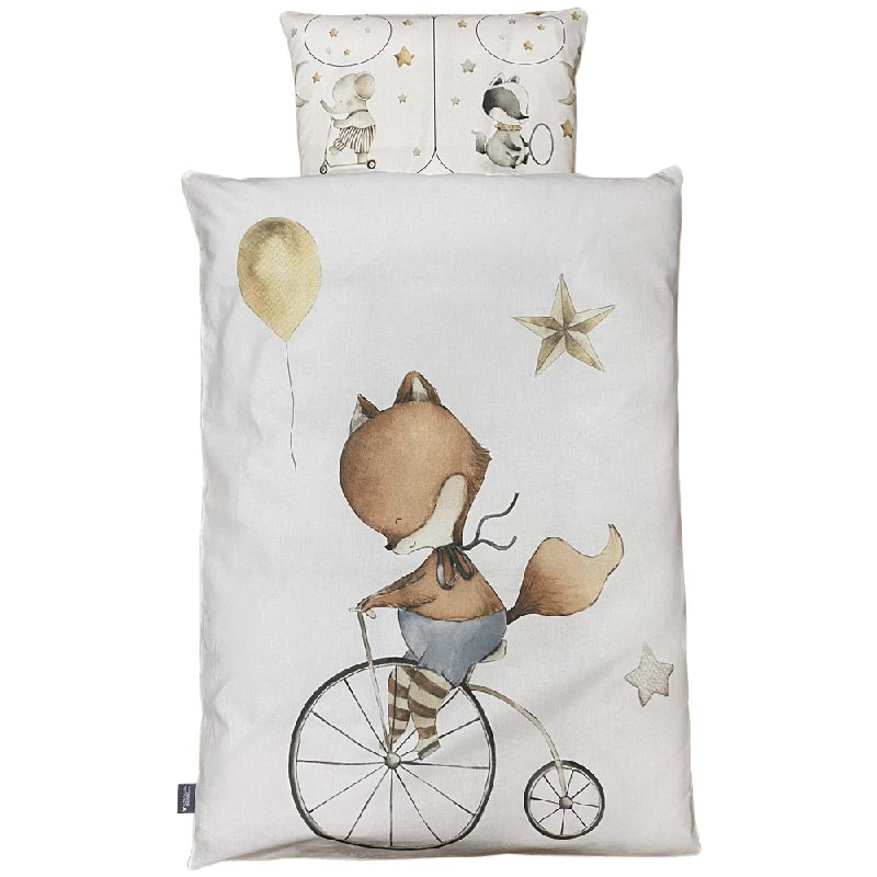 Baby Sengelinned   Dess. 251154 Ræv fra Nørgaard Madsen