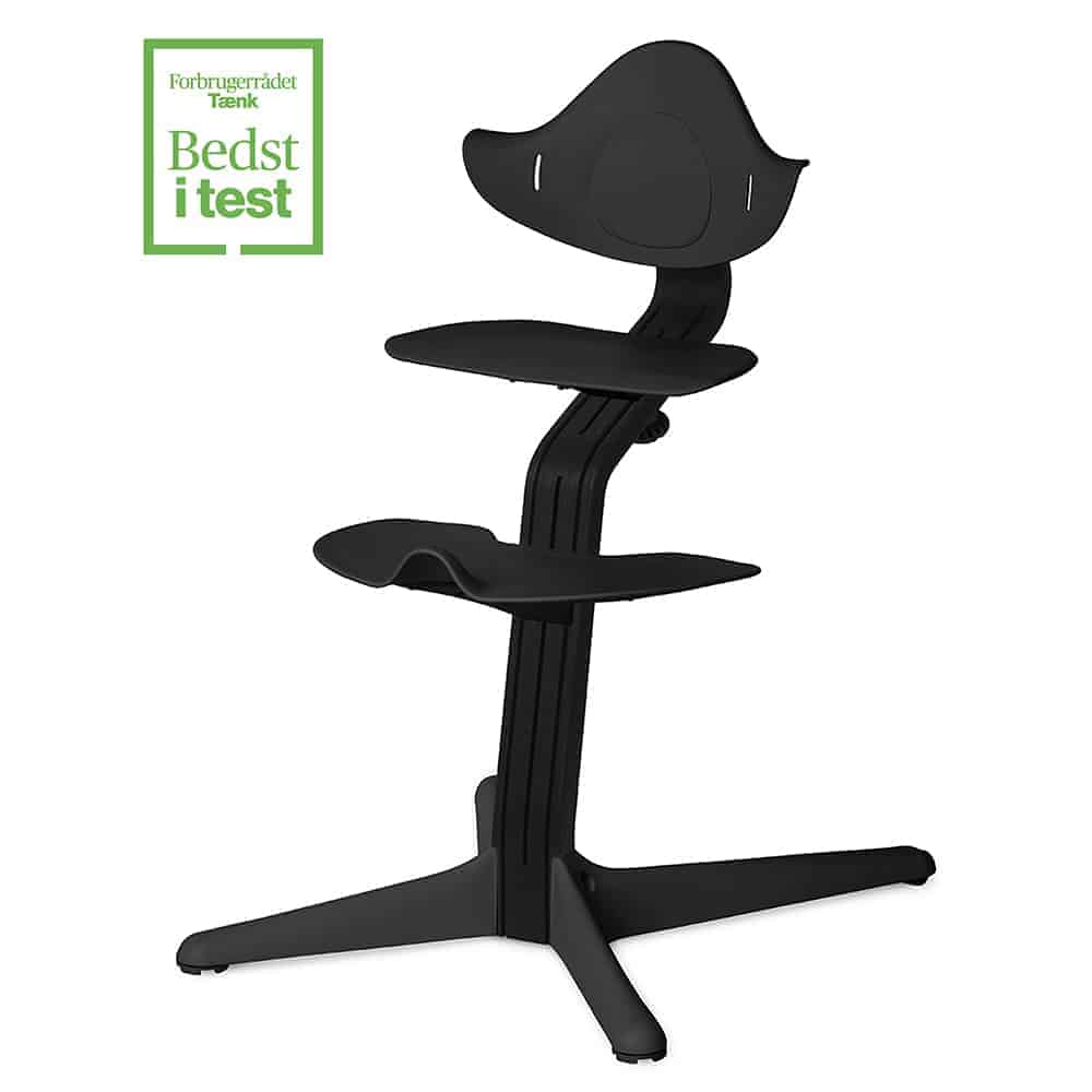 Højstol Bøg   Black Black fra Nomi