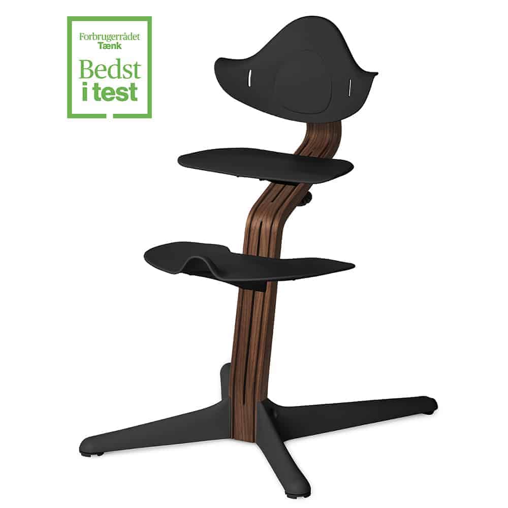 Nomi Højstol i Valnød og Eg - Black Friday Tilbud!