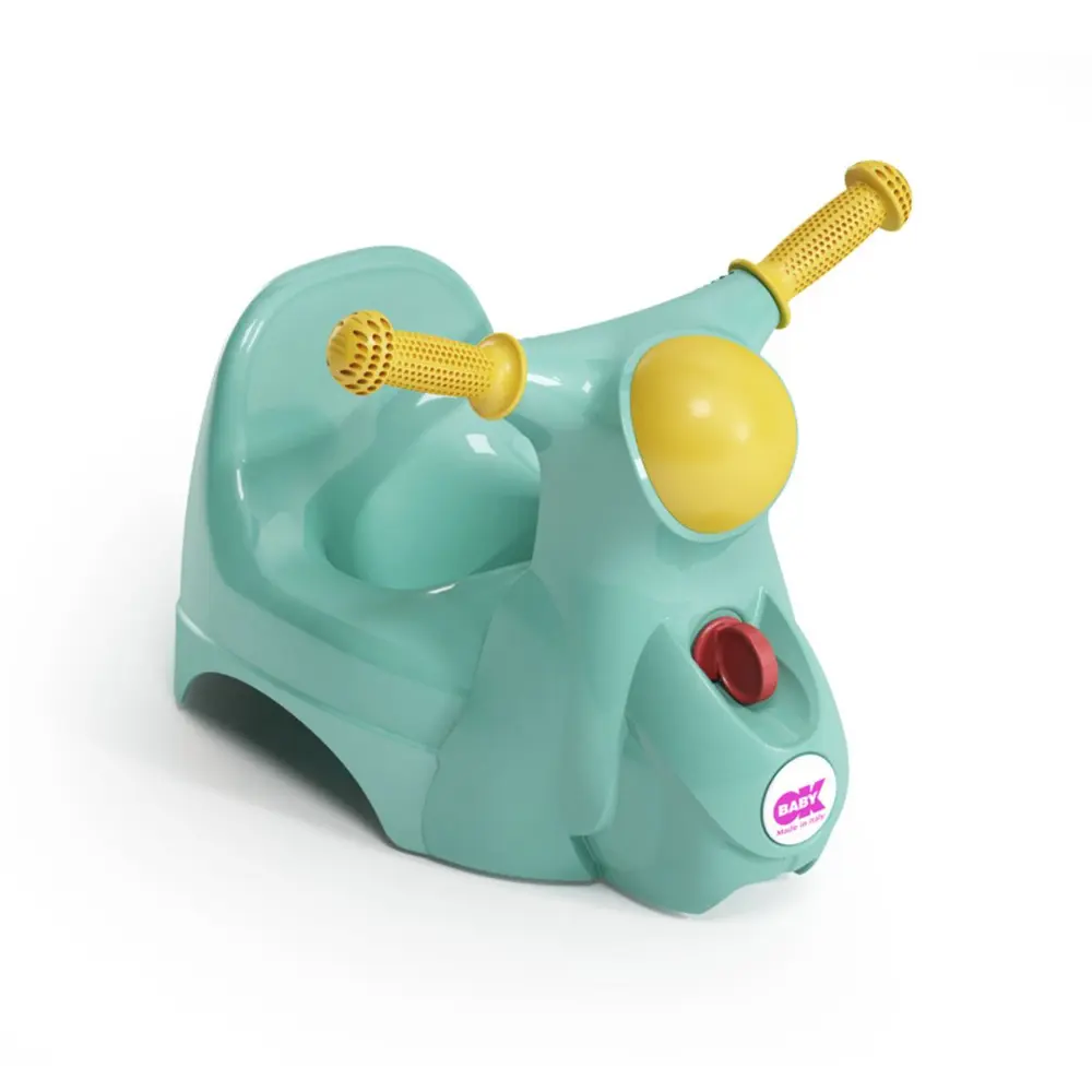 Scooter Potte med Lyde, Turquoise fra Okbaby - Sjov Pottetræning