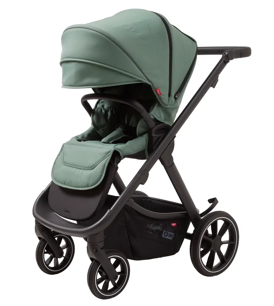 Evoke Klapvogn Grøn - Komfortabel og Praktisk til Bylivet