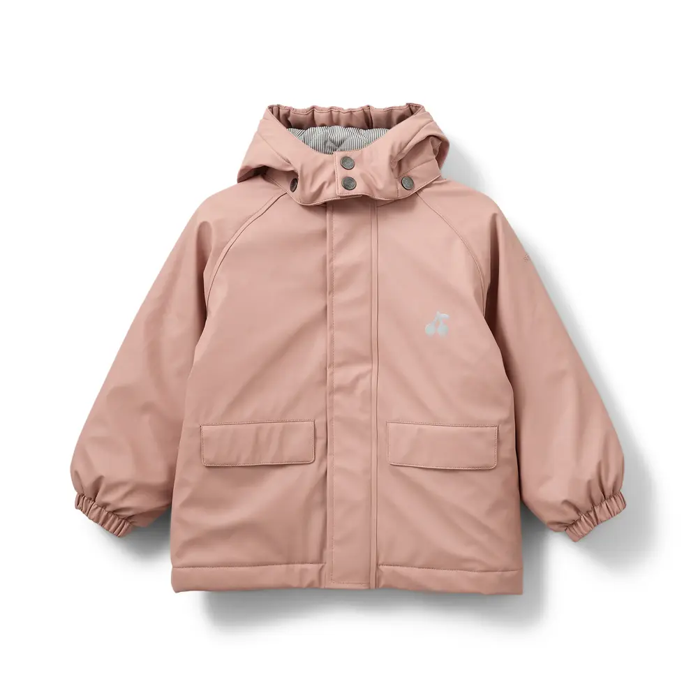 Billie Foret Regnjakke - Rosy Brown til Børn - Stilfuld!