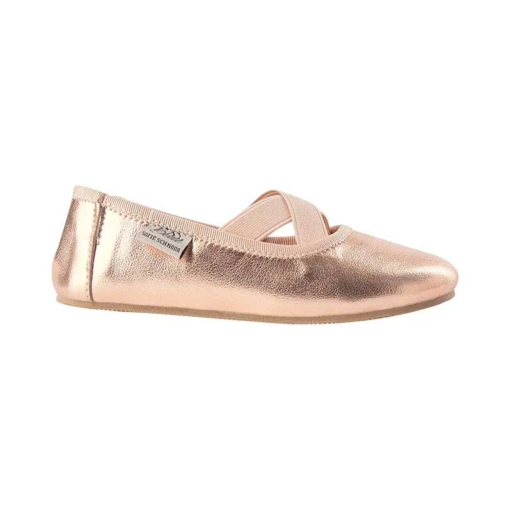 Glitrende ballerina i peach fra Sofie Schnoor Kids