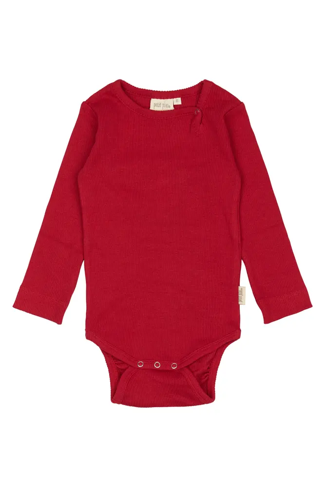 Body Ls   Jet Red   62 fra Petit Piao