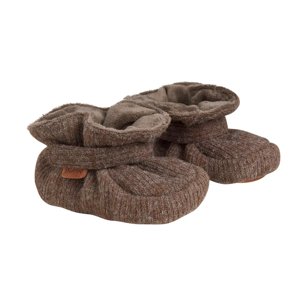 Baby Slippers   Rain Drum Melange   23 24 fra En Fant