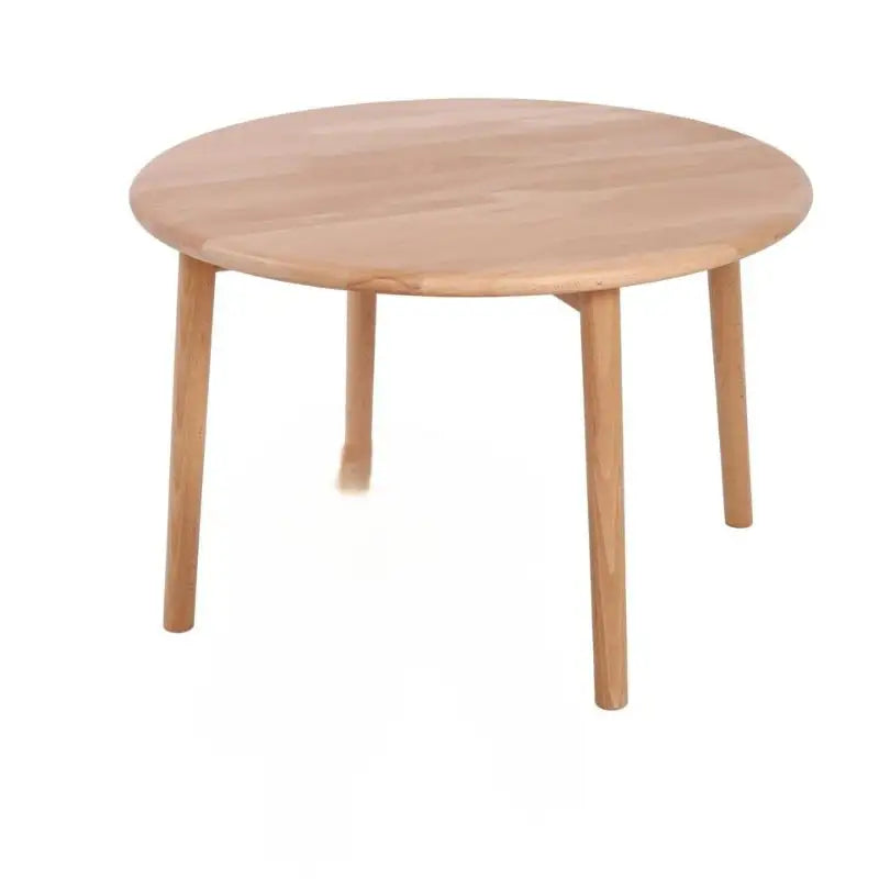 Rundt Børnebord i Massivt Bøgetræ fra Curve Lab