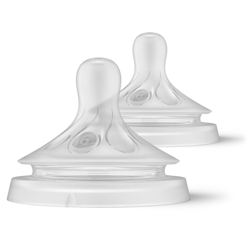 Natural Response 2 Pk. Flaskesut 6m+ (flow 6) fra Philips Avent