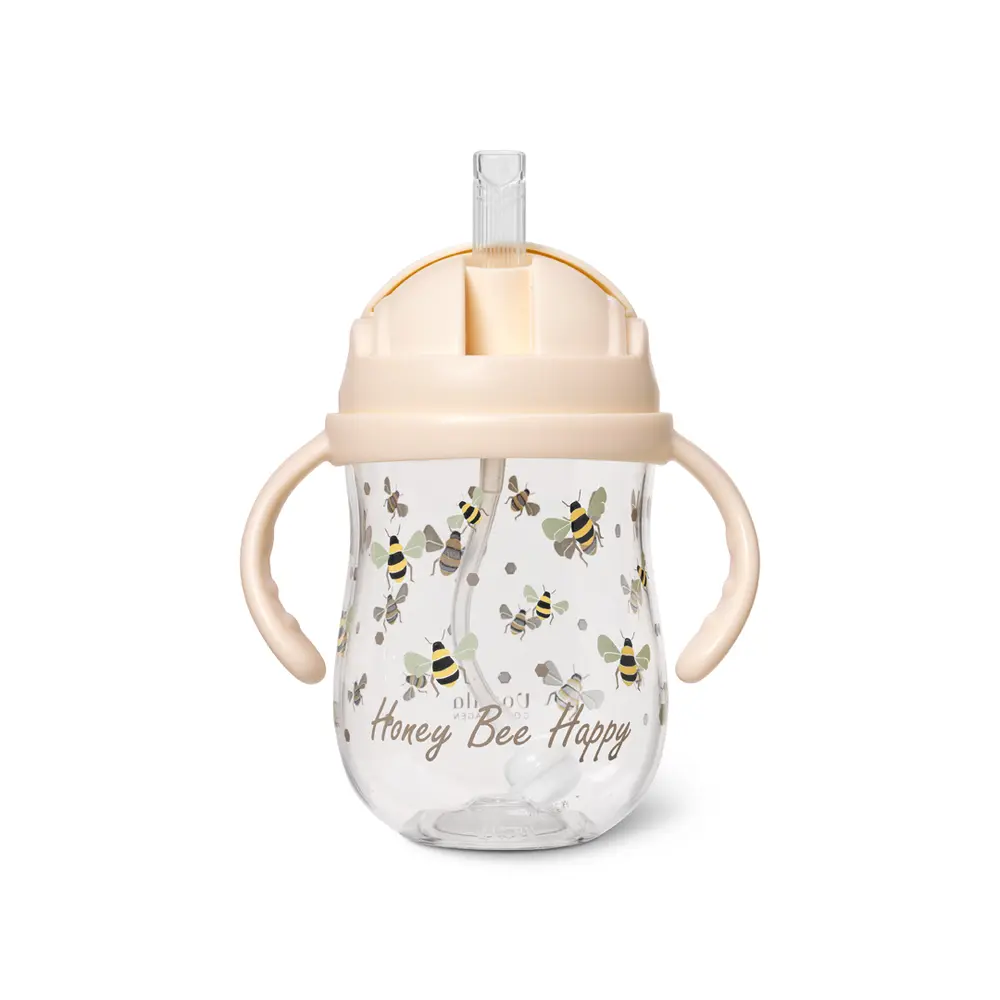 Sugerørskop Tritan Honeybee 300 ml fra Vanilla Copenhagen