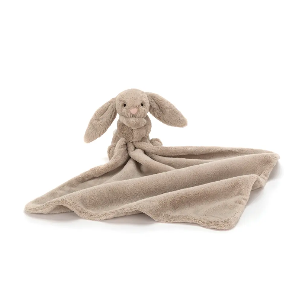 Bashful Kanin, Beige Nusseklud fra Jellycat