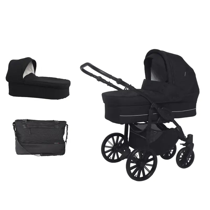 Basson Nordic Lux Inkl. Lift Og Taske   Dusty Black fra Basson Baby