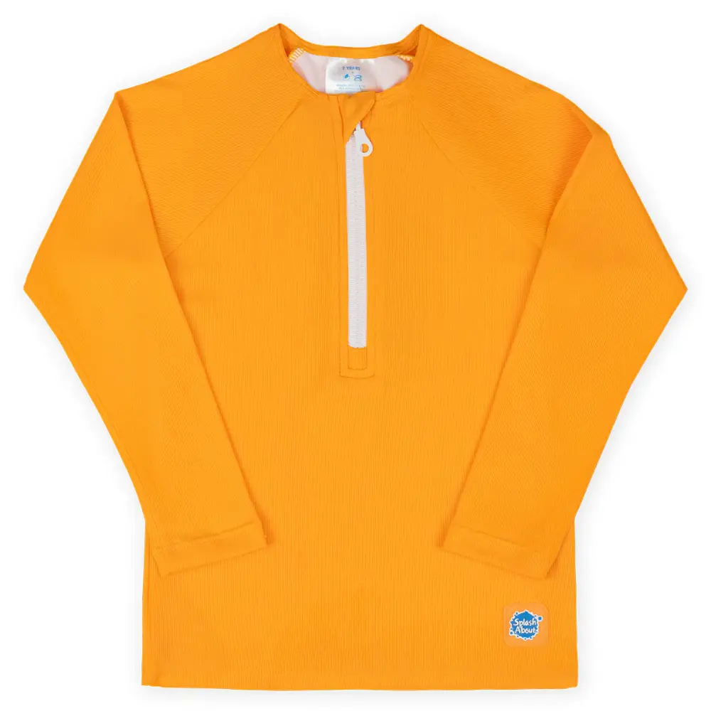 Premium Rash Badebluse   Orange   1 2 år fra Splash About