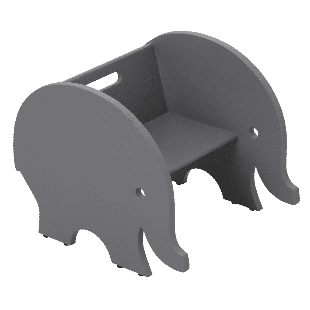 Eskild Børnestol   Stormy Grey fra We Are Bitte