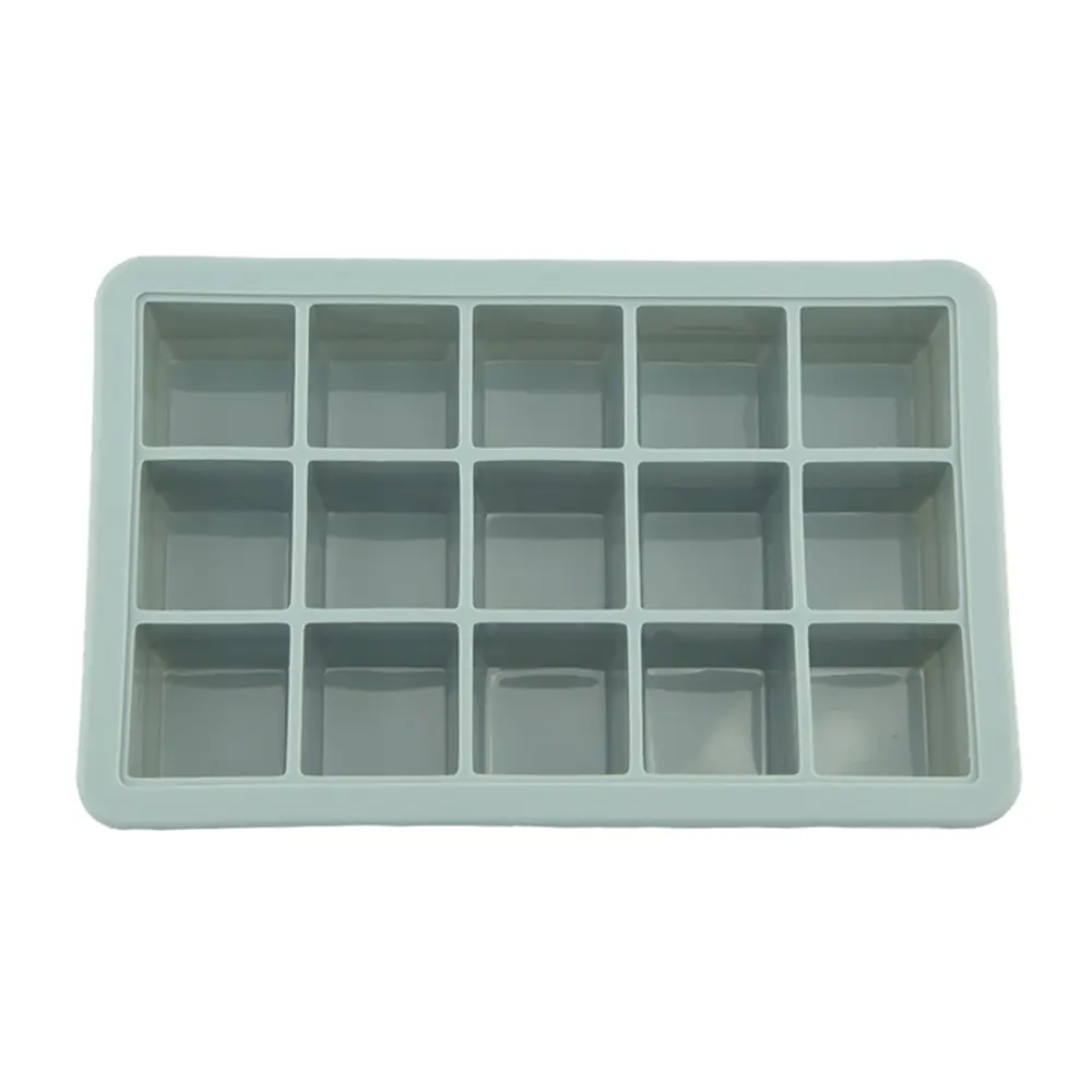 Fryseboks til Babymad - 15 Rum i Smokey Green