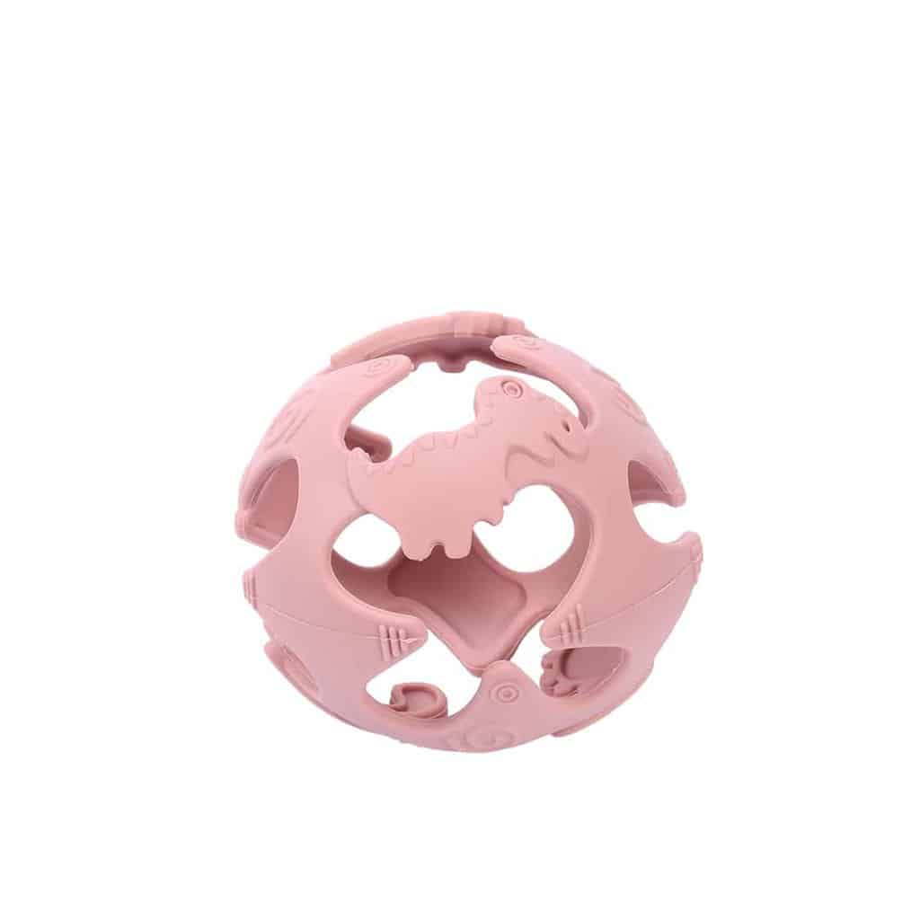 Silikone Bold Baby Støvet Rosa fra Tiny Tot