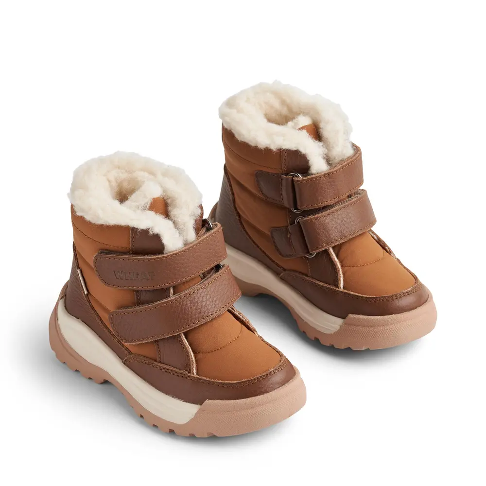 Vinterstøvle Millas Tex   Cognac   32 fra Wheat