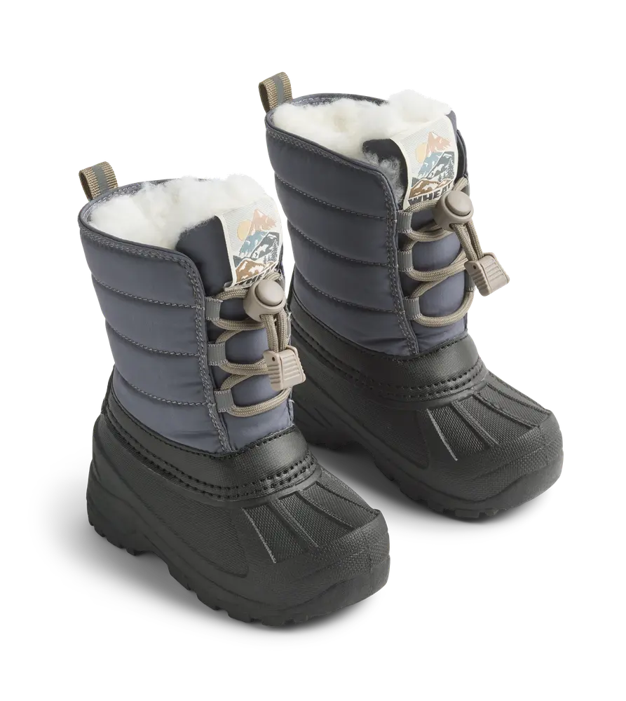 Aleex Vinterstøvle   Black   32 fra Wheat