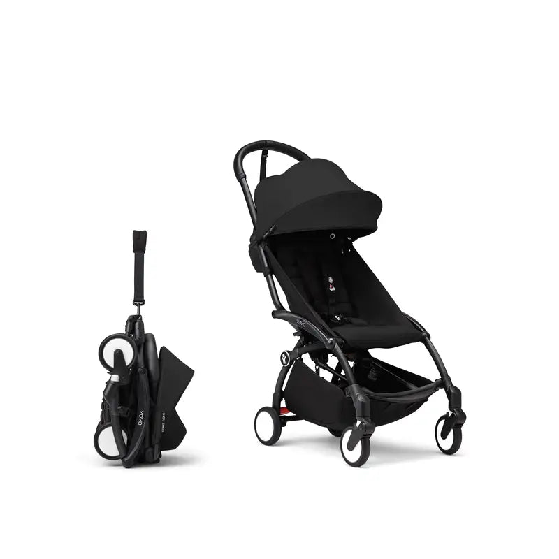Babyzen YOYO³ Klapvogn - Sort, Perfekt til Rejser!