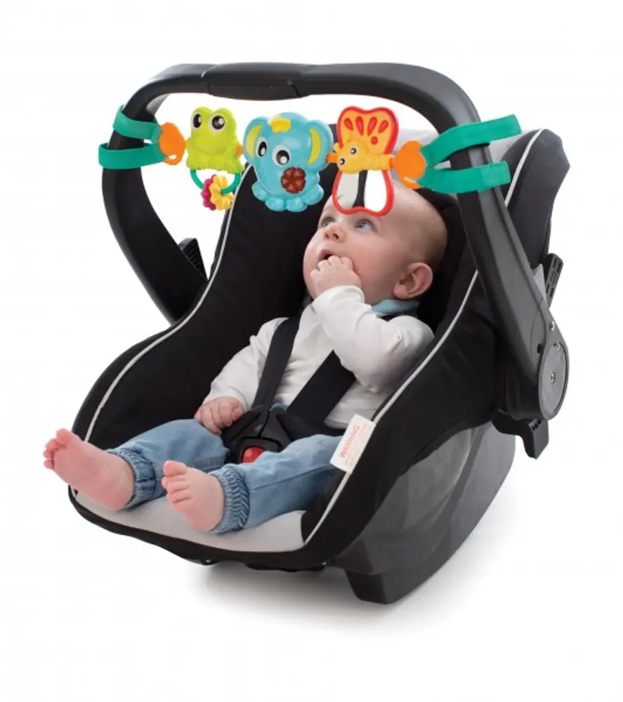 Aktivitets Leg   Travel Trio Musical Pram fra Playgro