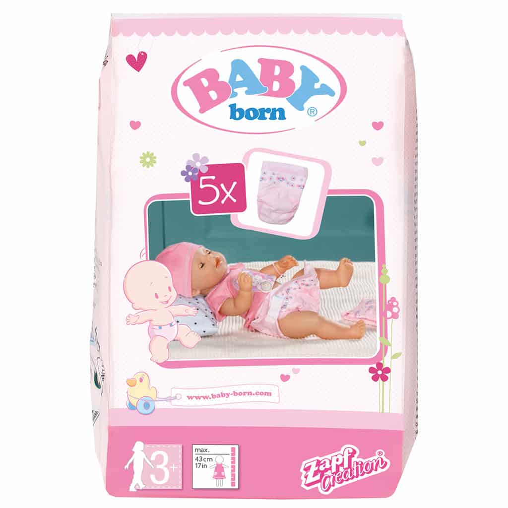 â® Nappies   5 Pack fra Baby Born
