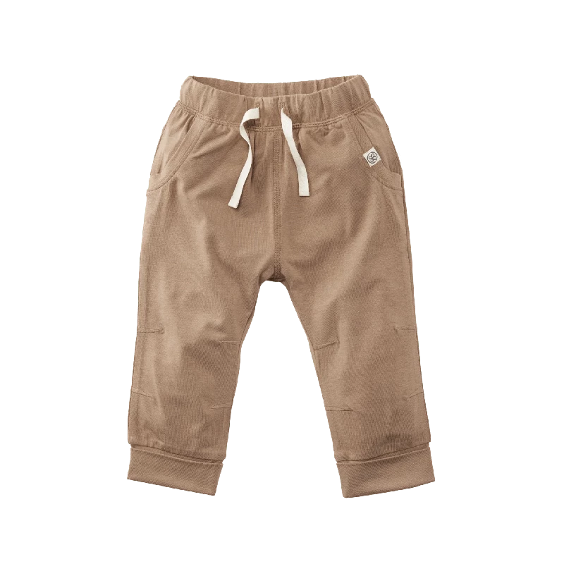Uv Jogger Pants   Peanut Brown (6 12m) fra Cloby