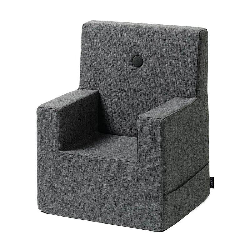 Kids Chair Xl    Blue Grey W. Grey fra By Klipklap