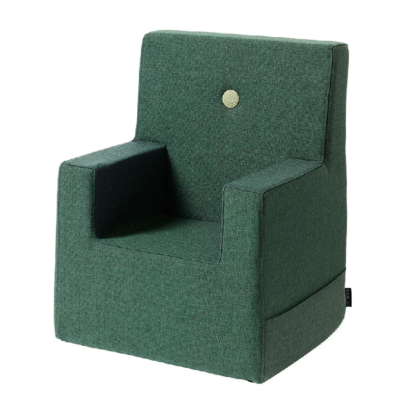 Kids Chair Xl Deep Green W. Light Green fra By Klipklap