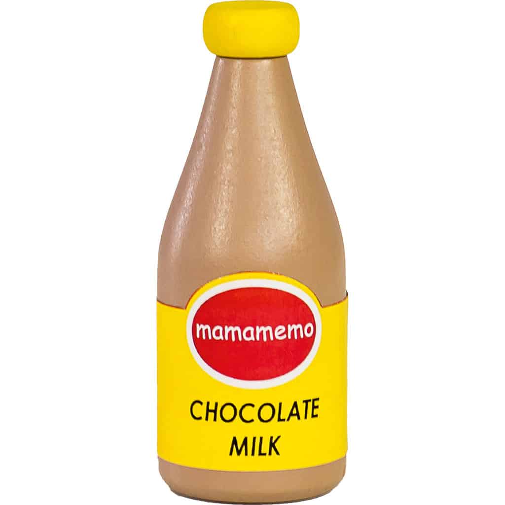 Chokolade Mælkeflaske fra Mamamemo - Perfekt til Leg!