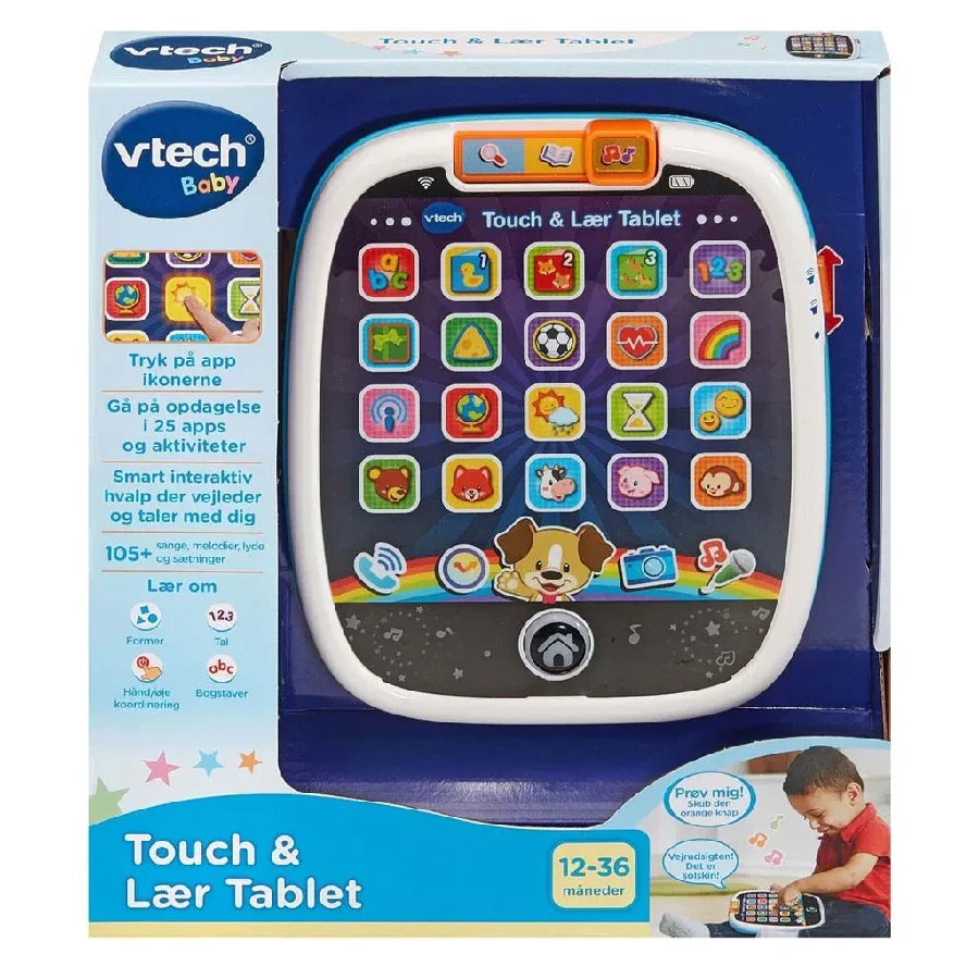 Vtech Touch & Teach Tablet - Læring og sjov til børn