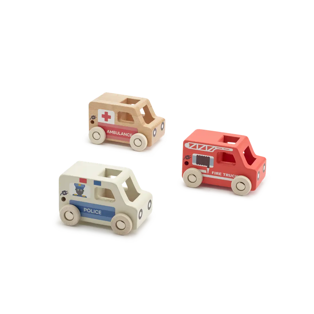 Mini Nødkøretøjer fra Moover Toys
