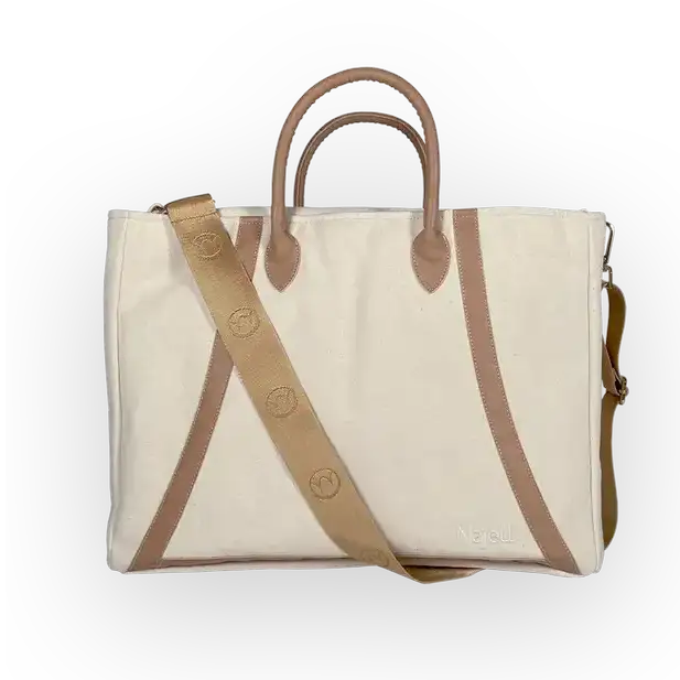 Pusletaske   Ivory White fra Najell