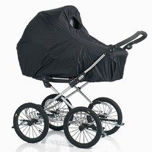 Babydan Klima Kontrol Regnslag Reflekskant   Sort fra Baby Dan